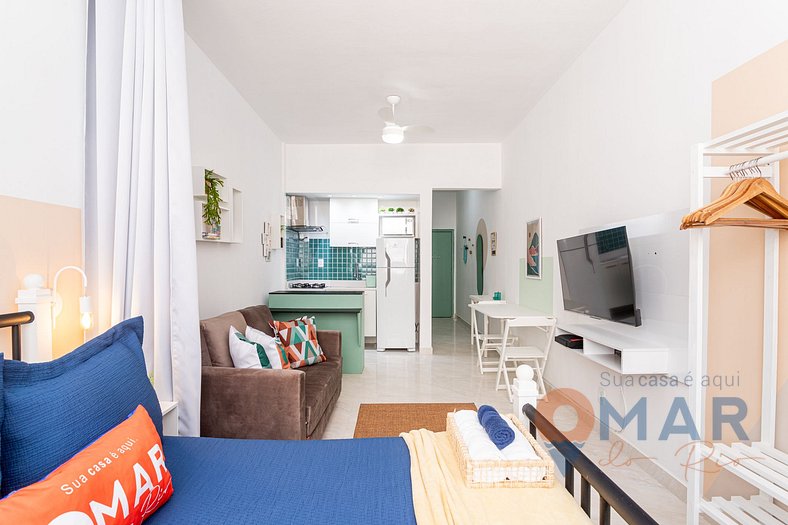 Studio 60m from Copacabana Beach | AS 76/810