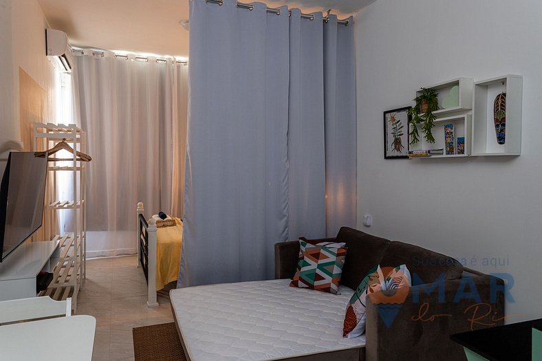 Studio 60m from Copacabana Beach | AS 76/810