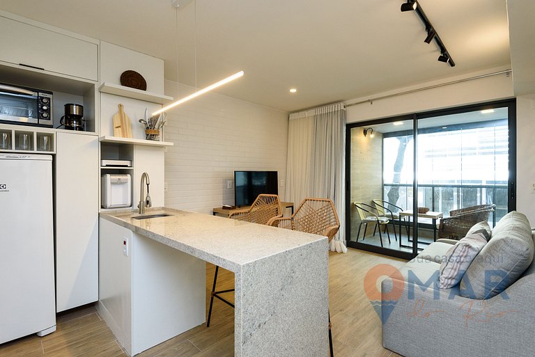 Studio a 170m da Praia de Ipanema | FA 49/201