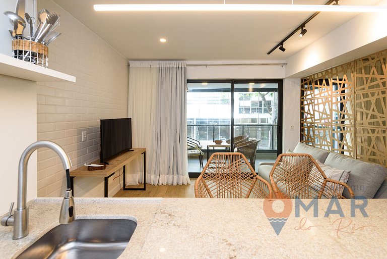 Studio a 170m da Praia de Ipanema | FA 49/201