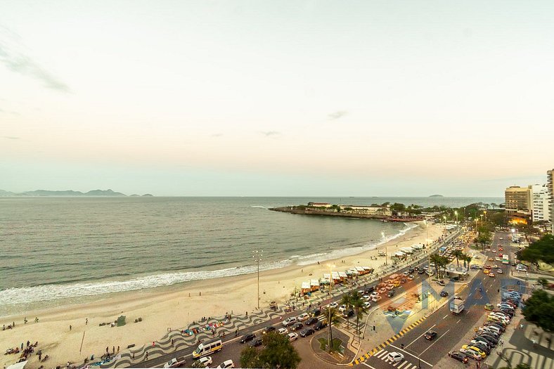 Studio frente-mar em Copacabana | A 3806/1203
