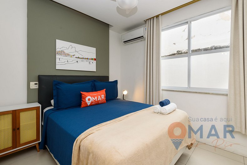 Studio na quadra da praia de Ipanema | PM 269/407