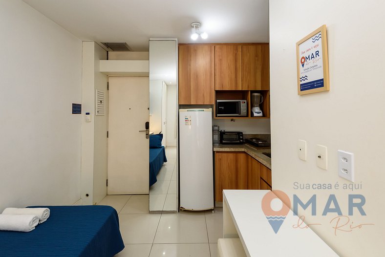 Studio na quadra da praia de Ipanema | PM 269/407